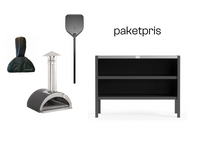 Nonno Lillo mit + Zubehör + Umami Modul 2, schwarz / rostfrei