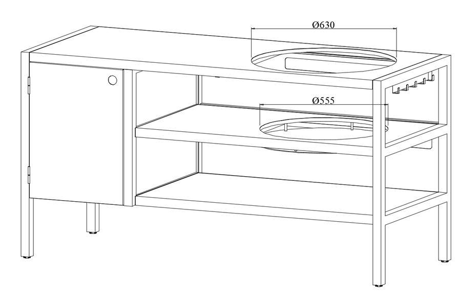 UMAMI Modul 3 für Kamado