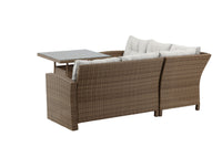 Watford Ecksofa mit Couchtisch - Natur / Beige