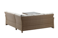 Watford Ecksofa mit Couchtisch - Natur / Beige