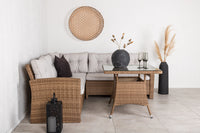 Watford Ecksofa mit Couchtisch - Natur / Beige