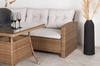 Watford Ecksofa mit Couchtisch - Natur / Beige