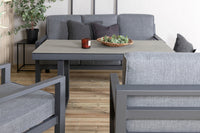 Barcelona Sofagruppe mit Couchtisch