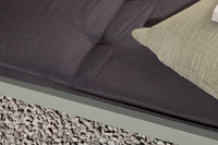 Hanna Auflage für Liegestuhl - dunkelgrau