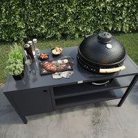 UMAMI Außenküche Modul 3 für Kamado + Kamado SUMO Maxi, schwarz