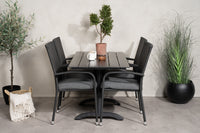 Essgruppe Denver mit den Stühlen Anna 