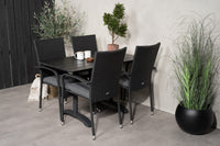 Essgruppe Denver mit den Stühlen Anna 