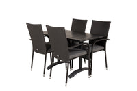 Essgruppe Denver mit den Stühlen Anna 