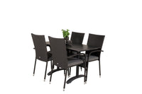 Essgruppe Denver mit den Stühlen Anna 