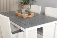 Rechteckige Essgruppe „Break“ mit Malin-Sessel