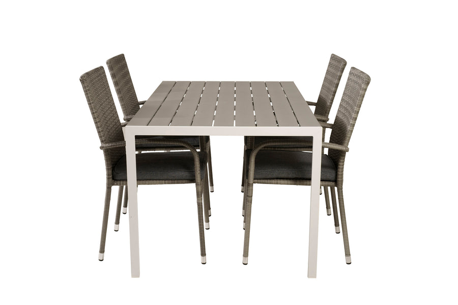 Break Rechteckige Essgruppe 