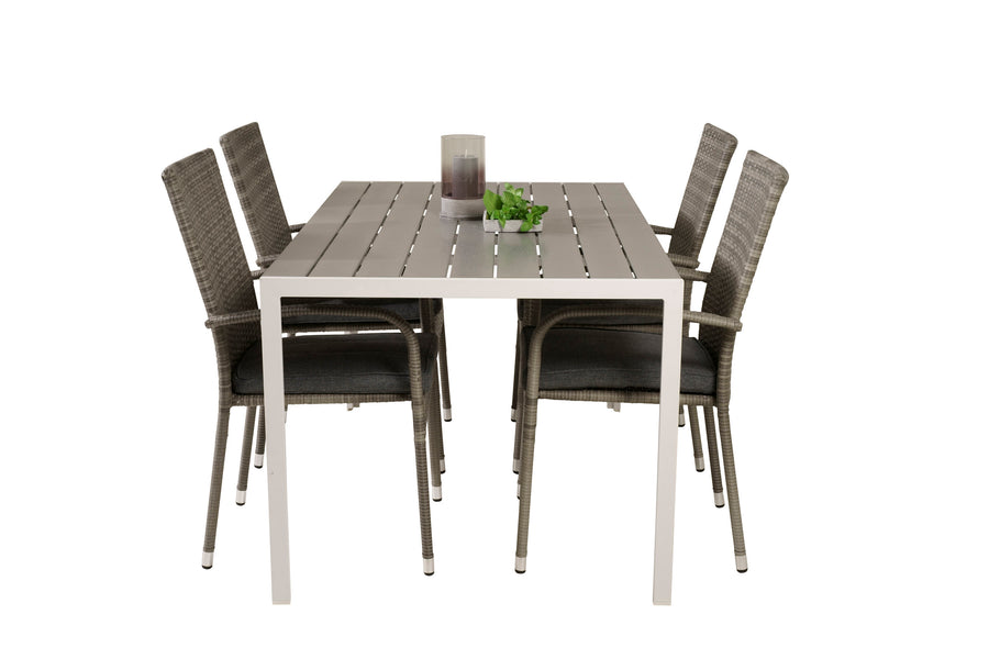 Break Rechteckige Essgruppe 