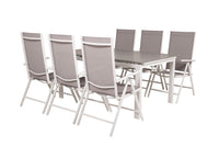 Levels rechteckige Essgruppe 
