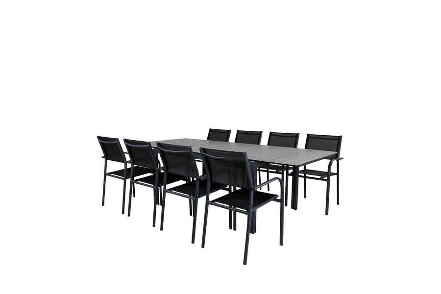 Levels rechteckige Essgruppe 
