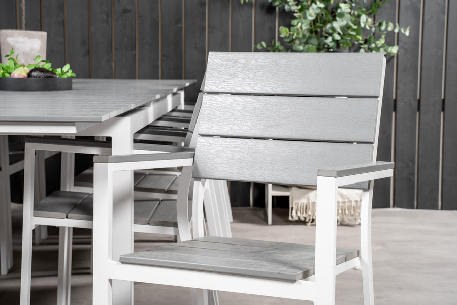 Levels rechteckige Essgruppe 
