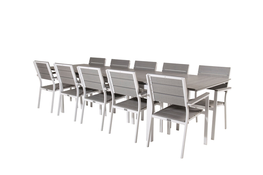 Levels rechteckige Essgruppe 