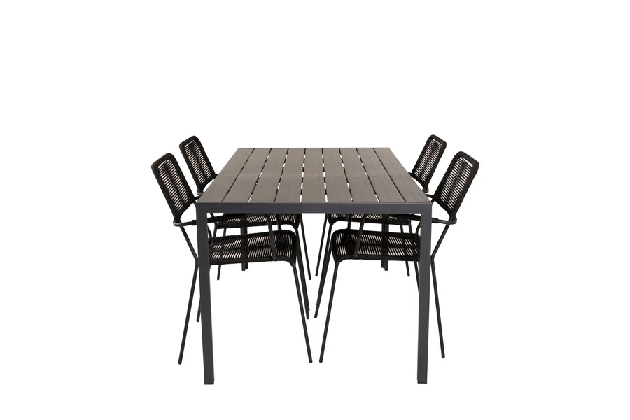 Break Rechteckige Essgruppe 