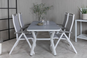 Essgruppe Virya mit den Stühlen Albany 