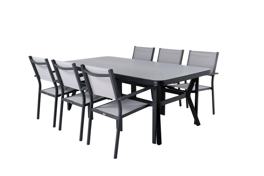 Virya Rechteckige Essgruppe 
