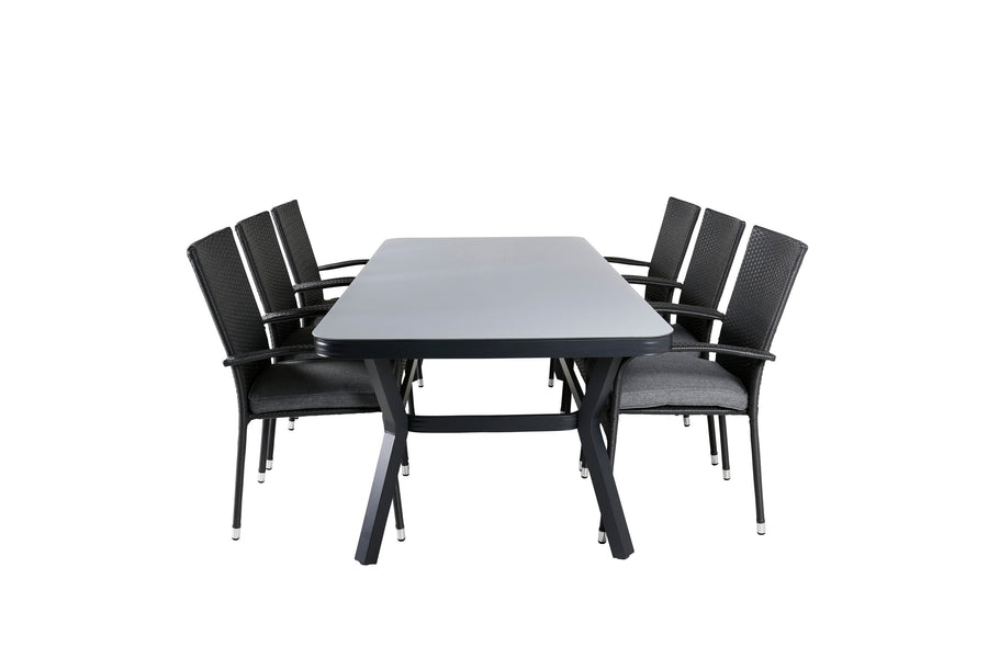 Virya Rechteckige Essgruppe 