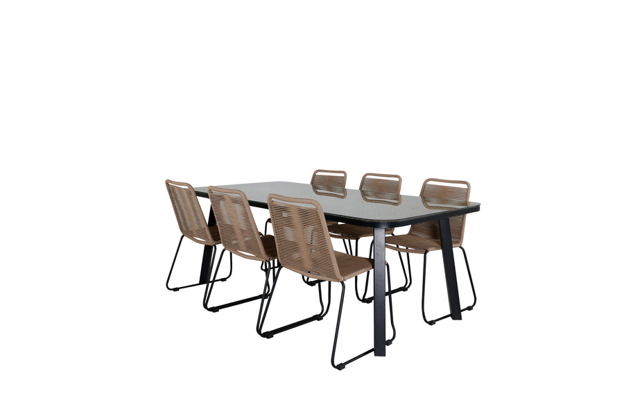 Paola Rechteckige Essgruppe 