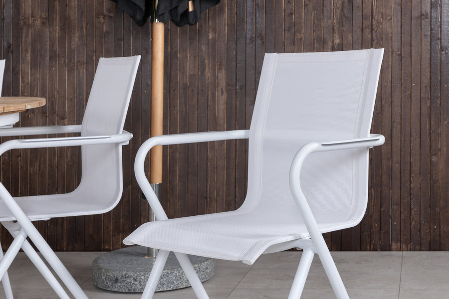 Essgruppe Mexico mit den Stühlen Alina