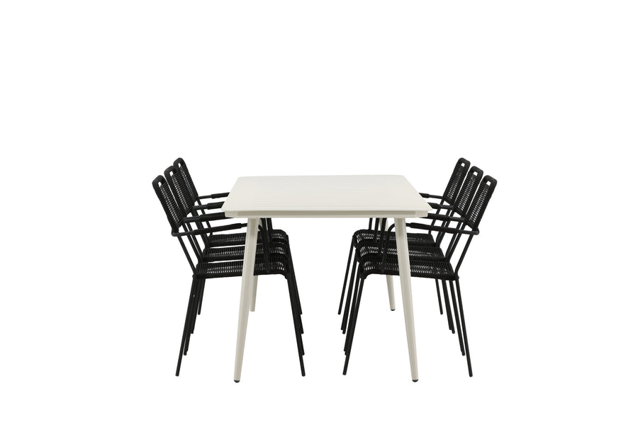 Lina Rechteckige Essgruppe 