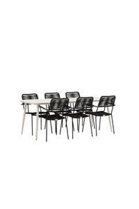 Lina Rechteckige Essgruppe 