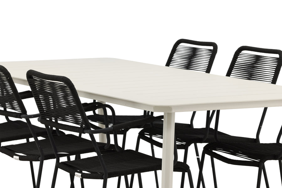 Lina Rechteckige Essgruppe 
