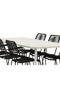 Lina Rechteckige Essgruppe 