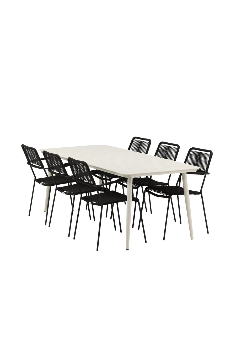 Lina Rechteckige Essgruppe 