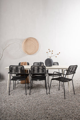 Lina Rechteckige Essgruppe 