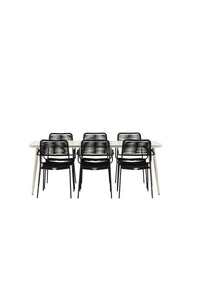 Lina Rechteckige Essgruppe 