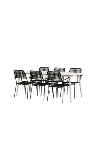 Lina Rechteckige Essgruppe 