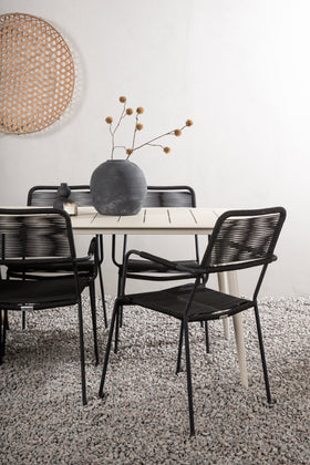 Lina Rechteckige Essgruppe 