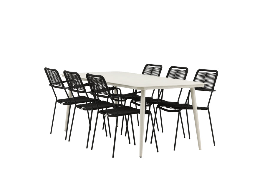 Lina Rechteckige Essgruppe 