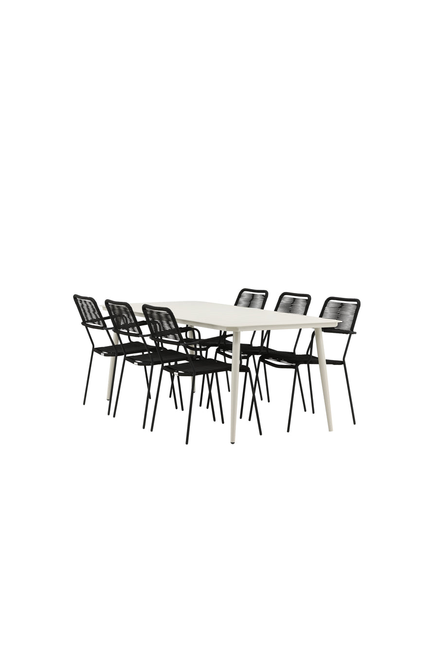 Lina Rechteckige Essgruppe 