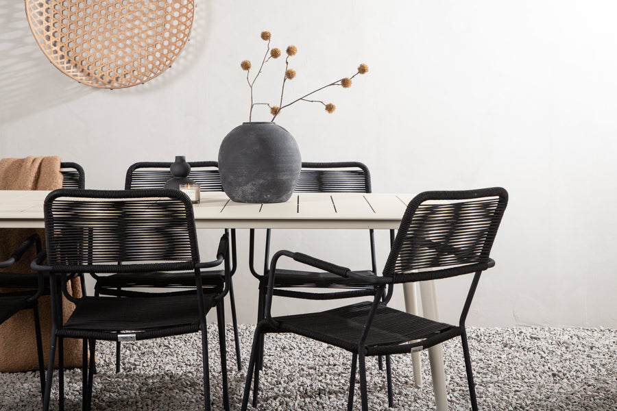 Lina Rechteckige Essgruppe 