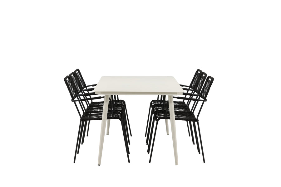 Lina Rechteckige Essgruppe 