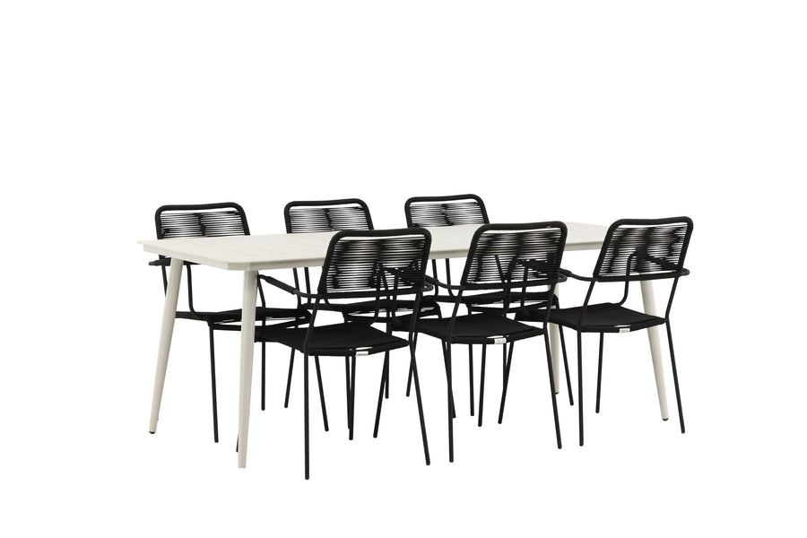 Lina Rechteckige Essgruppe 