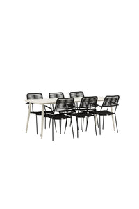 Lina Rechteckige Essgruppe 