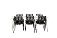 Lina Rechteckige Essgruppe 