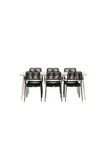 Lina Rechteckige Essgruppe 