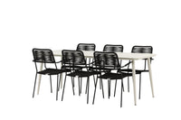 Lina Rechteckige Essgruppe 