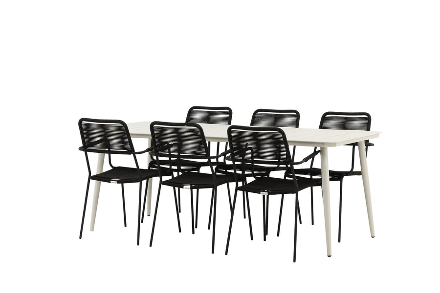 Lina Rechteckige Essgruppe 