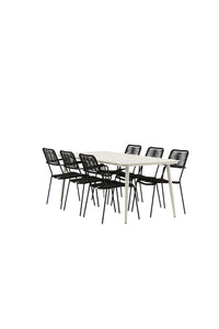 Lina Rechteckige Essgruppe 