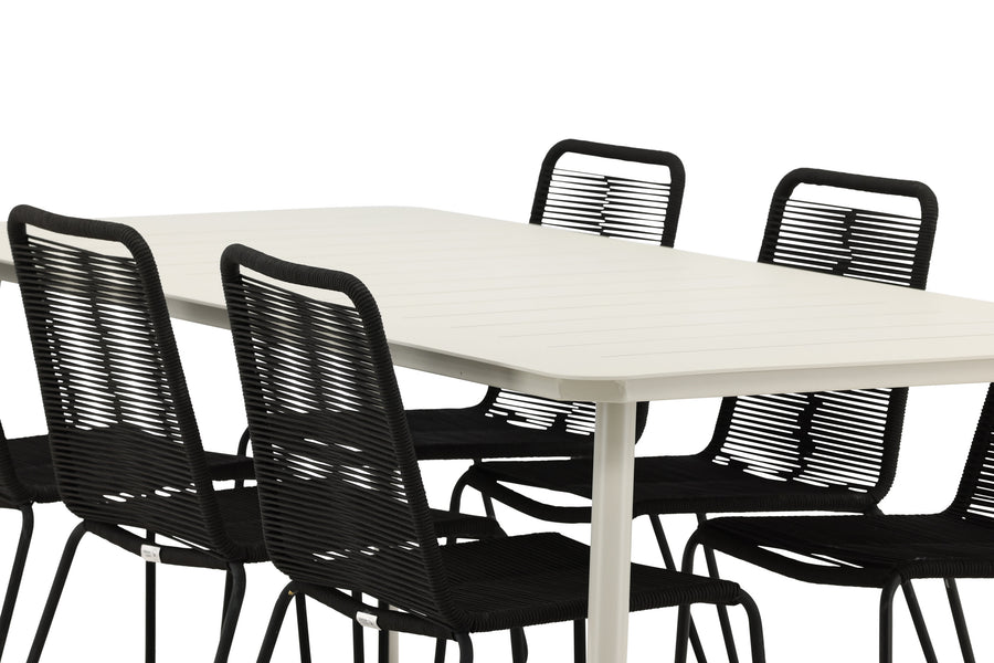 Lina Rechteckige Essgruppe 