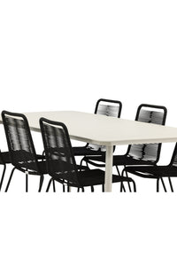 Lina Rechteckige Essgruppe 