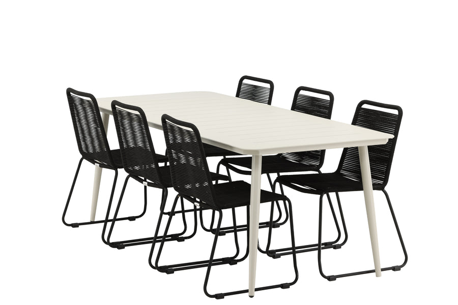 Lina Rechteckige Essgruppe 