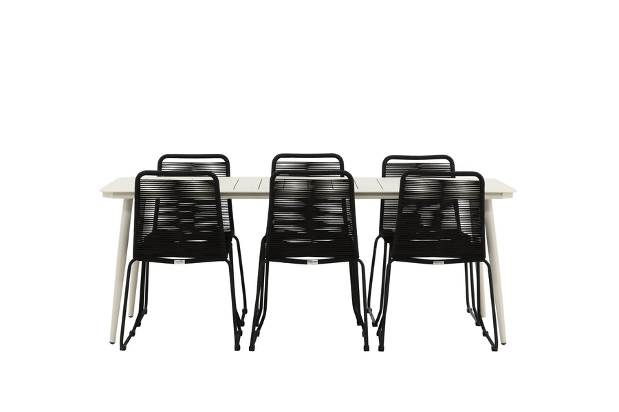 Lina Rechteckige Essgruppe 